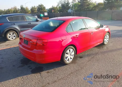 2012 Volkswagen Jetta 2.0L S from USA, damaged, VIN 3VW2K7AJ0CM351086